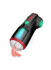 Интерактивный мастурбатор Raven с вакуумом, вибрацией и подсветкой - Shots Media BV - в Березниках купить с доставкой