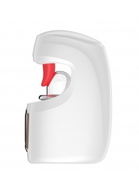 Белый мастурбатор с язычком и возвратно-поступательными движениями - Secwell - в Березниках купить с доставкой