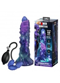 Фиолетовый яйцеродящий фаллоимитатор Duskwalker Sentinal на присоске - 22,4 см. - Baile - купить с доставкой в Березниках