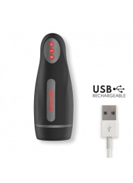 Черный автоматический мастурбатор с управлением через приложение - Oninder - в Березниках купить с доставкой