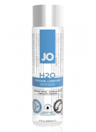 Охлаждающий лубрикант на водной основе JO Personal Lubricant H2O COOLING - 120 мл. - System JO - купить с доставкой в Березниках