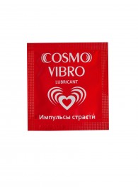 Пробник женского стимулирующего лубриканта на силиконовой основе Cosmo Vibro - 3 гр. - Биоритм - купить с доставкой в Березниках