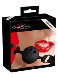 Средний силиконовый кляп-шар на регулируемых ремешках - Orion - купить с доставкой в Березниках