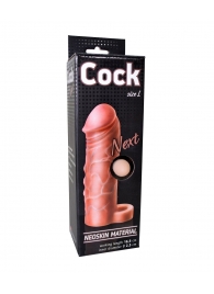 Фаллоудлинитель с кольцом COCK size L - 16,5 см. - LOVETOY (А-Полимер) - в Березниках купить с доставкой