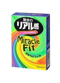 Презервативы Sagami Xtreme Miracle Fit - 5 шт. - Sagami - купить с доставкой в Березниках