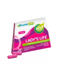 Возбуждающие капсулы Ladys Life - 14 капсул (0,35 гр.) - SuperCaps - купить с доставкой в Березниках