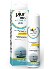 Нейтральный лубрикант на водной основе pjur MED Natural glide - 100 мл. - Pjur - купить с доставкой в Березниках