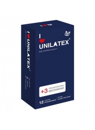 Ультрапрочные презервативы Unilatex Extra Strong - 12 шт. + 3 шт. в подарок - Unilatex - купить с доставкой в Березниках