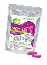 Возбуждающие капсулы Ladys Life - 2 капсулы (0,35 гр.) - SuperCaps - купить с доставкой в Березниках