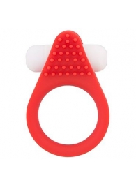 Красное эрекционное кольцо LIT-UP SILICONE STIMU RING 1 RED - Dream Toys - в Березниках купить с доставкой