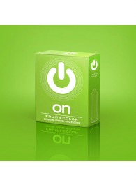 Цветные ароматизированные презервативы ON) Fruit   Color - 3 шт. - ON) - купить с доставкой в Березниках