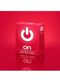 Супертонкие презервативы ON) Super Thin - 3 шт. - ON) - купить с доставкой в Березниках
