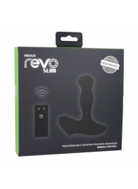 Чёрный перезаряжаемый массажёр предстательной железы NEXUS Revo Slim - Nexus Range - в Березниках купить с доставкой
