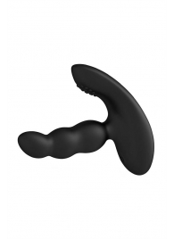 Черный силиконовый стимулятор простаты Levett Nitoc с пультом ДУ - Levett - в Березниках купить с доставкой