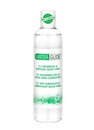 Гель-смазка 2-в-1 MASSAGE   LUBRICANT ALOE VERA - 300 мл. - Waterglide - купить с доставкой в Березниках