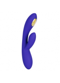 Фиолетовый вибратор с функцией электростимуляции Intimate E-Stimulator Dual Wand - 21,5 см. - California Exotic Novelties - купить с доставкой в Березниках