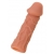 Телесная реалистичная насадка KOKOS Extreme Sleeve 05 с дополнительной стимуляцией - 12,7 см. - KOKOS - в Березниках купить с доставкой