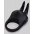 Черное эрекционное виброкольцо Sensation Rechargeable Vibrating Rabbit Love Ring - Fifty Shades of Grey - в Березниках купить с доставкой