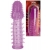 Фиолетовая насадка, удлиняющая половой член - 13,5 см. - Toyfa Basic - в Березниках купить с доставкой
