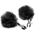Зажимы для сосков с черным помпонами Pom Pom Nipple Clamps - XR Brands - купить с доставкой в Березниках