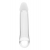 Прозрачная насадка-удлинитель 6.6’’ Extender With Ball Strap - 17,3 см. - Dream Toys - в Березниках купить с доставкой