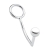 Кольцо на пенис с анальным стимулятором Stainless Steel Anal Hook   Cock Ring - BlueLine - в Березниках купить с доставкой