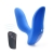 Синий вибромассажер простаты 3,5’’ Remote Control Curve P-spot Massager - 12 см. - Erokay - в Березниках купить с доставкой