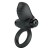 Черное эрекционное кольцо с вибрацией Adrien - Baile - в Березниках купить с доставкой