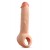 Телесная насадка-удлинитель Thrive 8.75 Inch Realistic Penis Extender Sleeve - 22,2 см. - Blush Novelties - в Березниках купить с доставкой