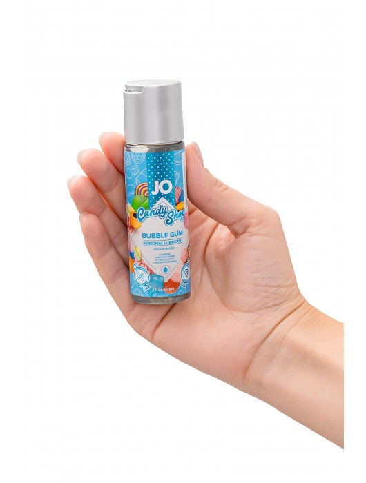 Смазка на водной основе Candy Shop Bubblegum с ароматом жвачки - 60 мл. - System JO - купить с доставкой в Березниках