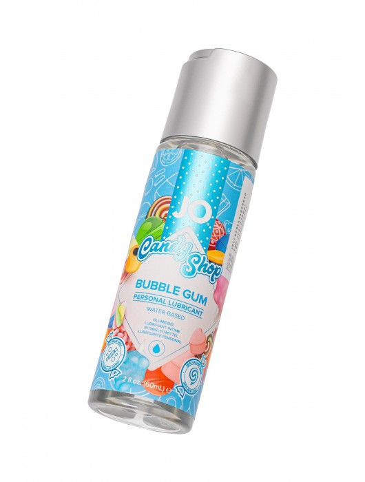 Смазка на водной основе Candy Shop Bubblegum с ароматом жвачки - 60 мл. - System JO - купить с доставкой в Березниках