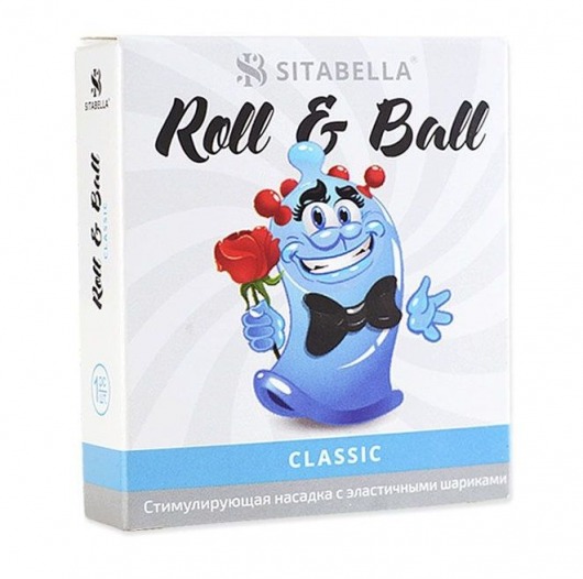 стимулирующий презерватив-насадка Roll   Ball Classic - Sitabella - купить с доставкой в Березниках