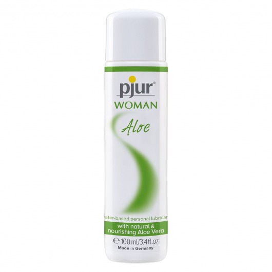 Лубрикант на водной основе pjur WOMAN Aloe - 100 мл. - Pjur - купить с доставкой в Березниках