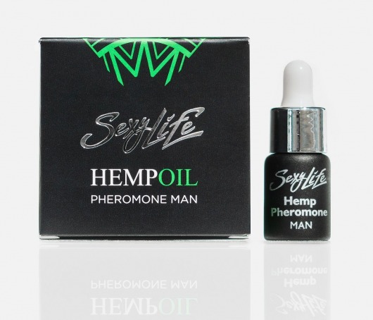 Мужские духи с феромонами Sexy Life HEMPOIL man - 5 мл. -  - Магазин феромонов в Березниках