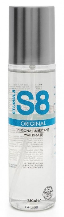 Универсальный лубрикант на водной основе S8 Original Lubricant - 250 мл. - Stimul8 - купить с доставкой в Березниках