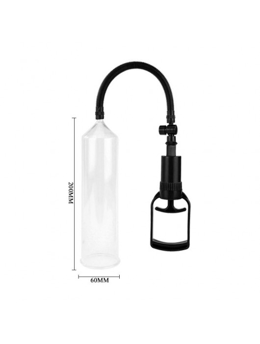 Поршневая мужская помпа с насадкой - Baile - в Березниках купить с доставкой