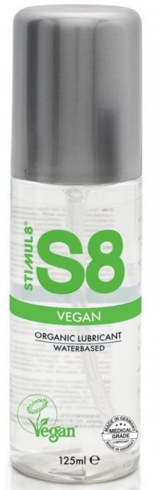 Веганский лубрикант на водной основе S8 Vegan Lube - 125 мл. - Stimul8 - купить с доставкой в Березниках