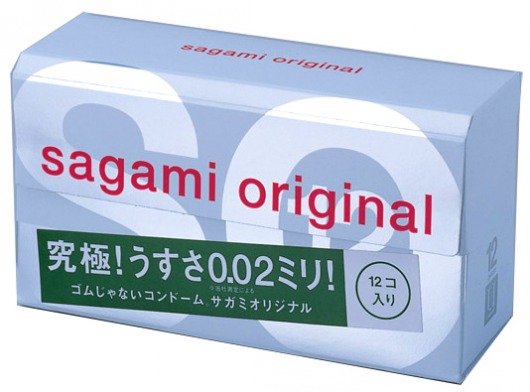 Ультратонкие презервативы Sagami Original - 12 шт. - Sagami - купить с доставкой в Березниках