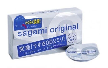 Ультратонкие презервативы Sagami Original QUICK - 6 шт. - Sagami - купить с доставкой в Березниках