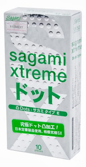 Презервативы Sagami Xtreme Type-E с точками - 10 шт. - Sagami - купить с доставкой в Березниках