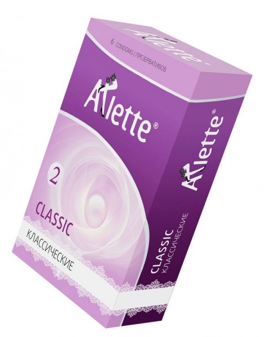 Классические презервативы Arlette Classic - 6 шт. - Arlette - купить с доставкой в Березниках