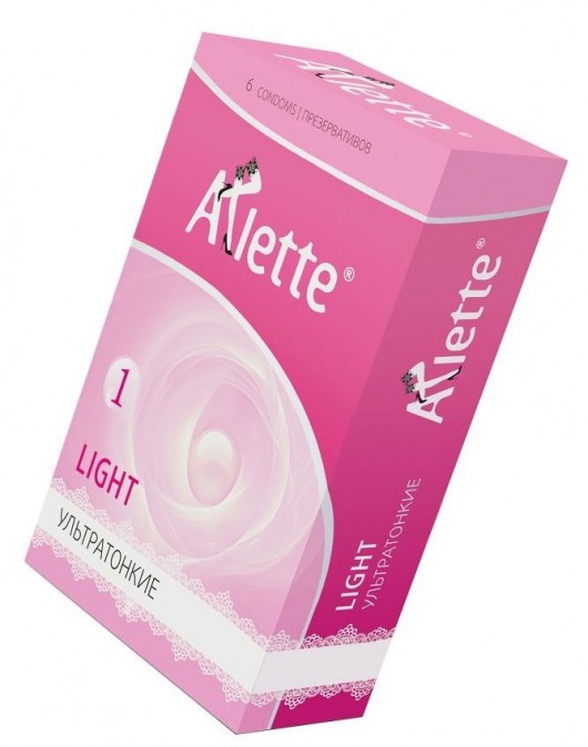 Ультратонкие презервативы Arlette Light - 6 шт. - Arlette - купить с доставкой в Березниках