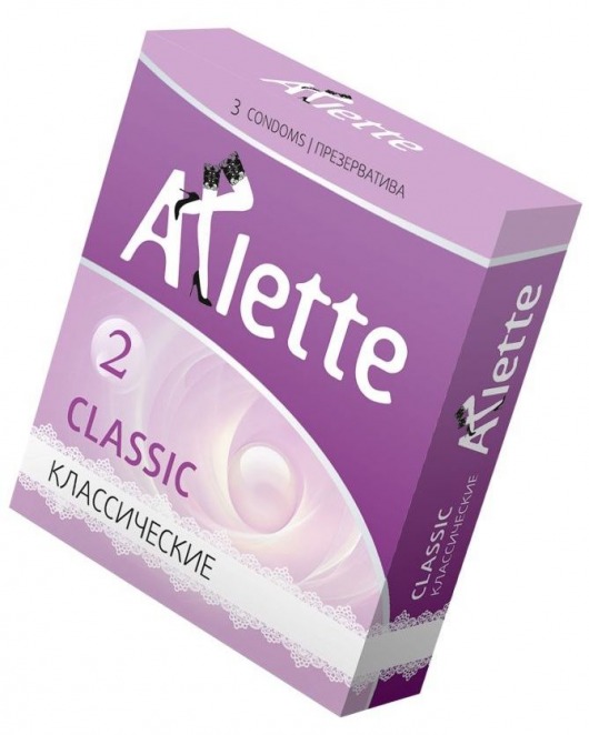 Классические презервативы Arlette Classic - 3 шт. - Arlette - купить с доставкой в Березниках