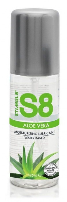 Лубрикант на водной основе S8 Aloe Vera Lube - 125 мл. - Stimul8 - купить с доставкой в Березниках