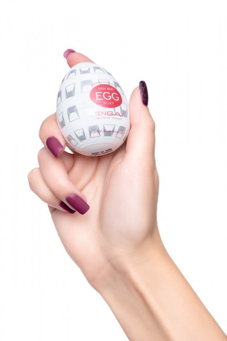 Мастурбатор-яйцо EGG Boxy - Tenga - в Березниках купить с доставкой