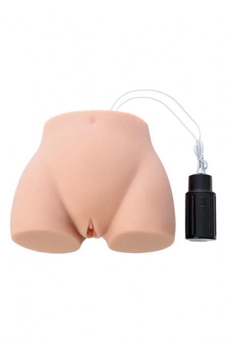 Мастурбатор-полуторс Cherry с вибрацией и двумя любовными тоннелями - KOKOS - в Березниках купить с доставкой