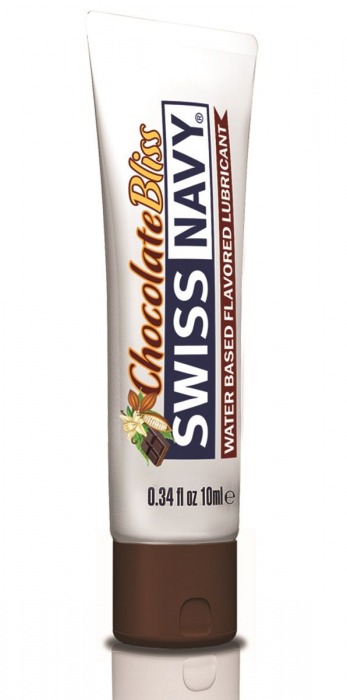 Лубрикант с ароматом шоколада Swiss Navy Chocolate Bliss Lube - 10 мл. - Swiss navy - купить с доставкой в Березниках