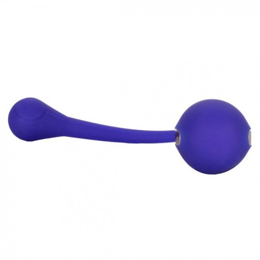 Фиолетовый шарик с электростимуляцией и вибрацией Intimate E-Stimulator Remote Kegel Exerciser - California Exotic Novelties - купить с доставкой в Березниках