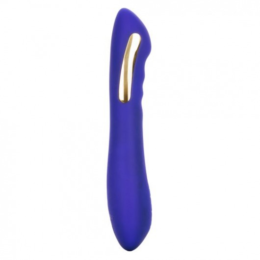 Фиолетовый вибратор с электростимуляцией Intimate E-Stimulator Petite Wand - 18,5 см. - California Exotic Novelties - купить с доставкой в Березниках