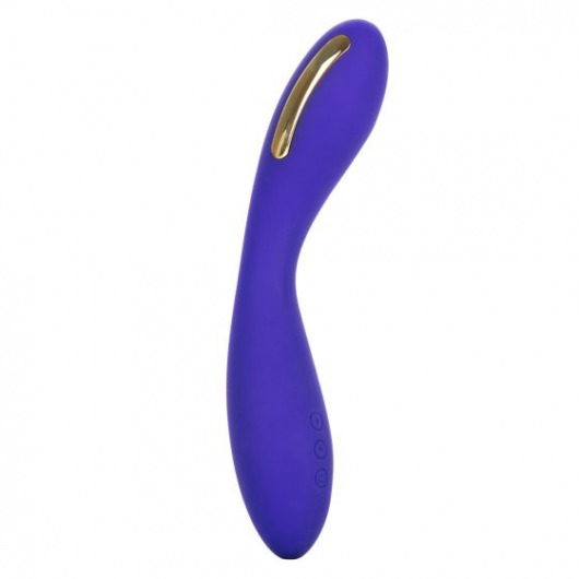 Фиолетовый вибратор с электростимуляцией Intimate E-Stimulator Wand - 21,5 см. - California Exotic Novelties - купить с доставкой в Березниках